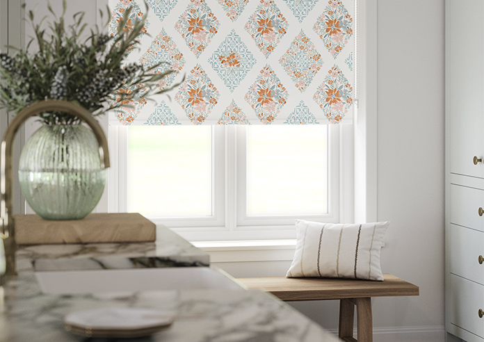 Bibury, Carrot Orange - Twist&Fit Roller Blind - Image 5